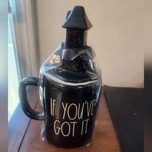 RARE Rae Dunn Haunted House Halloween If You've Got it Haunt it mug coffee cup